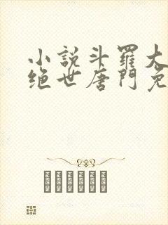 小说斗罗大陆2绝世唐门免费阅读