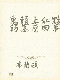 鬼头上红点点痒的怎么回事