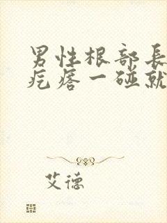 男性根部长了个疙瘩一碰就疼封面