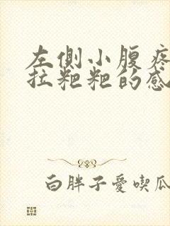 左侧小腹疼有想拉粑粑的感觉