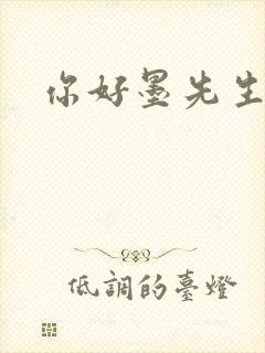 你好墨先生