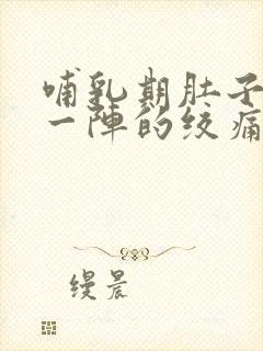 哺乳期肚子一阵一阵的绞痛封面