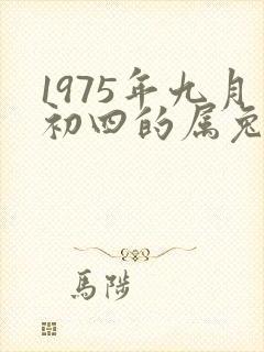 1975年九月初四的属兔的命运封面