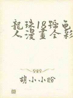 龙珠18号龟仙人漫画全彩