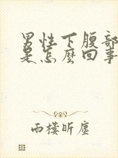 男性下腹部胀痛是怎么回事封面