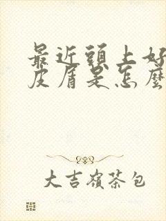 最近头上好多头皮屑是怎么回事