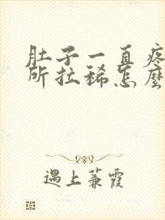 肚子一直疼上厕所拉稀怎么回事