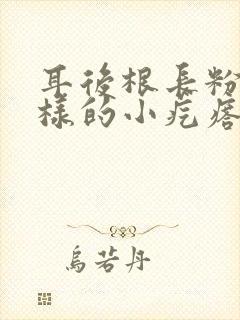 耳后根长粉刺一样的小疙瘩封面