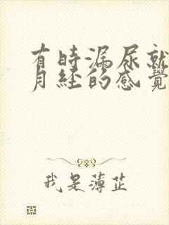 有时漏尿就像来月经的感觉