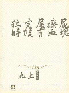 拉完屎擦屁股的时候有血块封面