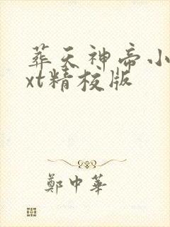 葬天神帝小说txt精校版