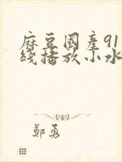 麻豆国产91在线播放小水水