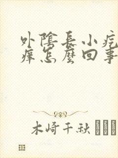 外阴长小疙瘩很痒怎么回事