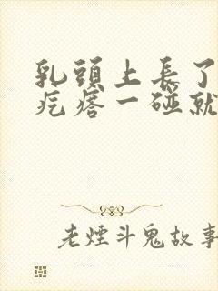 乳头上长了个小疙瘩一碰就疼