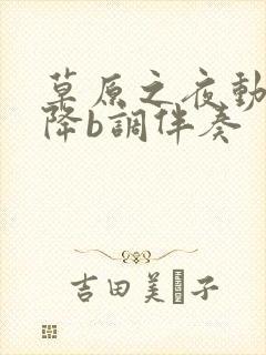 草原之夜动态谱降b调伴奏