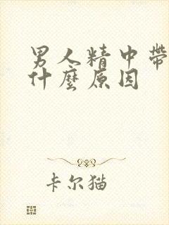 男人精中带血是什么原因封面