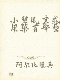 小儿风寒感冒常用药有哪些