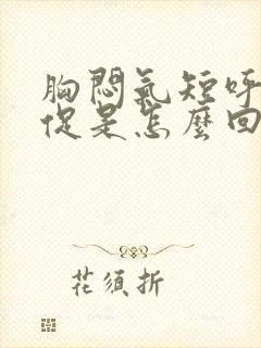 胸闷气短呼吸急促是怎么回事封面