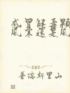 感冒解毒颗粒是风寒还是风热