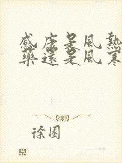 感康是风热感冒药还是风寒感冒药