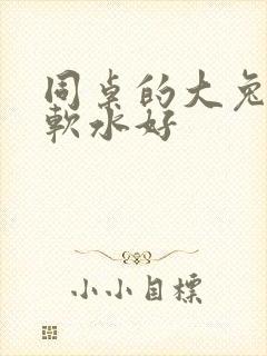 同桌的大兔子好软水好封面