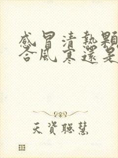 感冒清热颗粒适合风寒还是风热