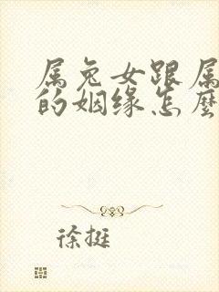 属兔女跟属鸡男的姻缘怎么样