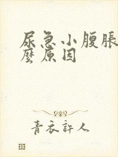 尿急小腹胀痛什么原因