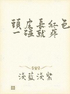 头皮长红色疙瘩一碰就疼