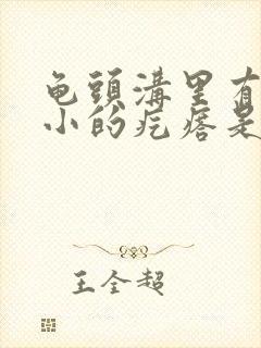 龟头沟里有很多小的疙瘩是什么