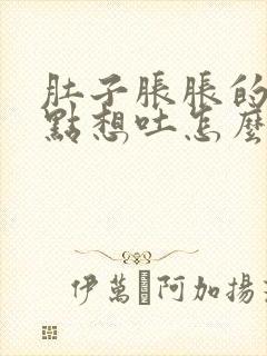 肚子胀胀的还有点想吐怎么回事