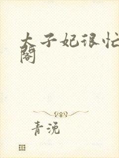 太子妃很忙笔趣阁