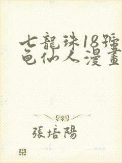 七龙珠18号和龟仙人漫画全彩