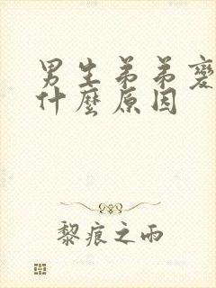 男生弟弟变短了什么原因封面