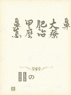 鼻甲肥大鼻窦炎怎么治疗