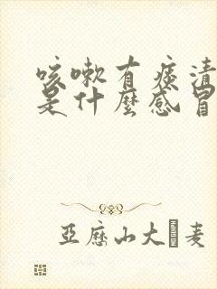 咳嗽有痰清鼻涕是什么感冒封面