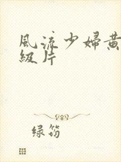 风流少妇黄色一级片