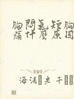 胸闷气短胸口疼痛什么原因封面