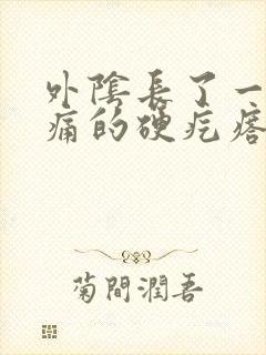 外阴长了一个很痛的硬疙瘩