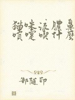 猫咪流脓鼻涕打喷嚏吃什么药