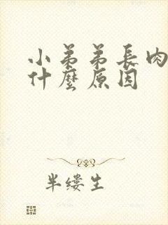 小弟弟长肉粒是什么原因封面