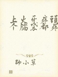 上火牙疼头疼半个脑袋都疼是什么原因封面