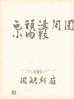 龟头沟周围长有小肉粒封面