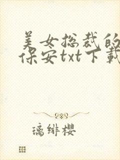 美女总裁的贴身保安txt下载