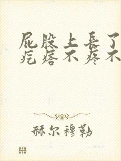 屁股上长了很多疙瘩不疼不痒怎么回事封面