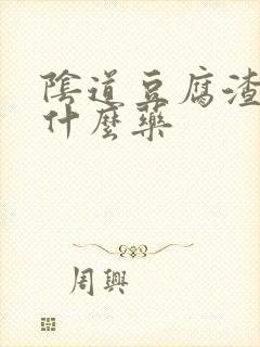 阴道豆腐渣痒用什么药