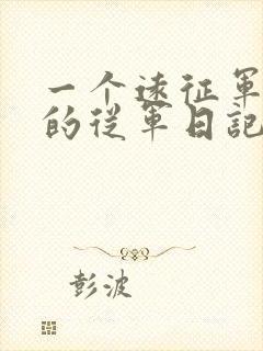 一个远征军战士的从军日记封面