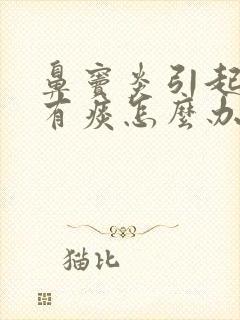 鼻窦炎引起咳嗽有痰怎么办封面