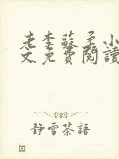 老李苏柔小说全文免费阅读