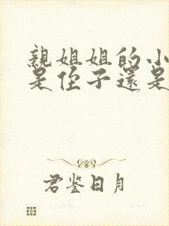 亲姐姐的小孩子是侄子还是外甥